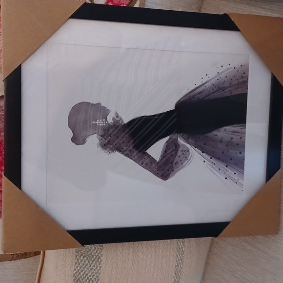 Jessica Durrant-Elegant Framed Fashion Silhouette Art - Picture 2 of 4